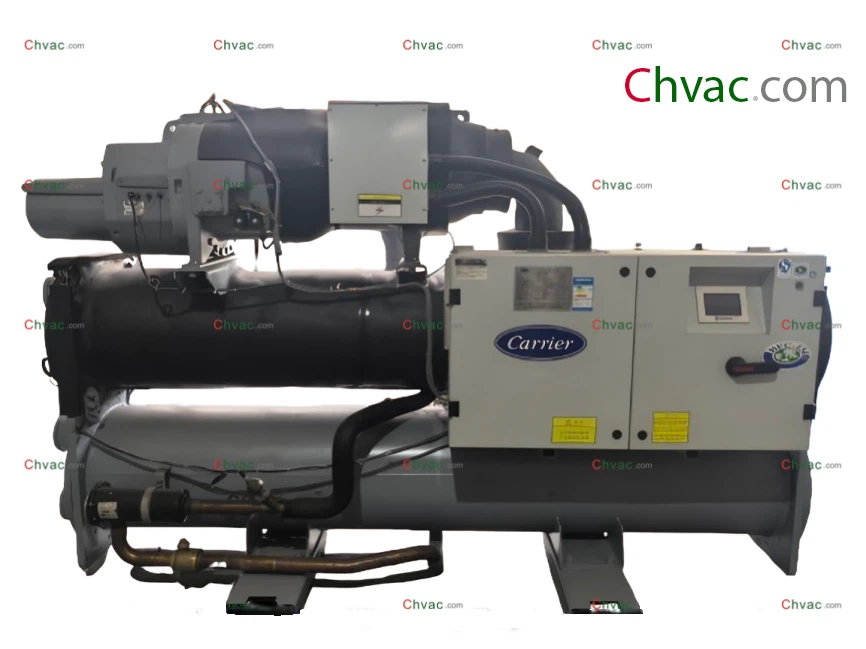 614kw Carrier 30XW0612 Water Cooled Chiller In Stock CHVAC manufacturers